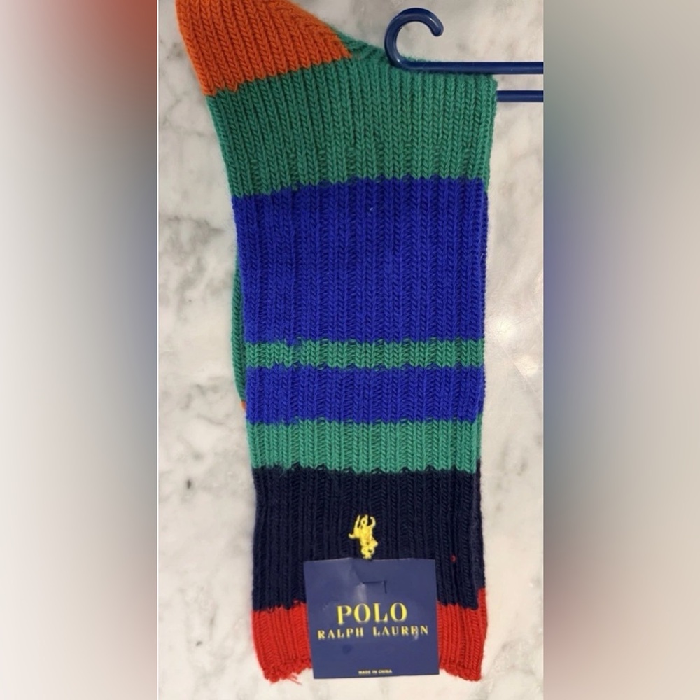 Polo Ralph Lauren Striped wool Knit Socks